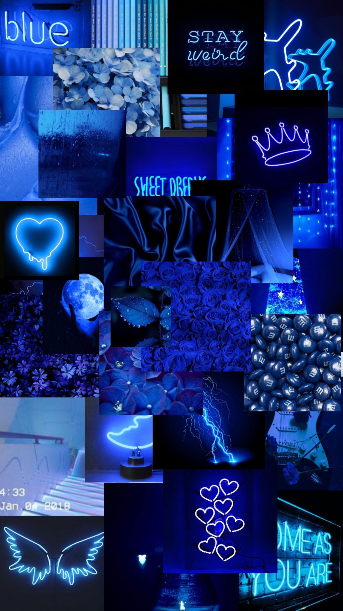 Wallpapers edit dark blue aesthetic image by soulumi