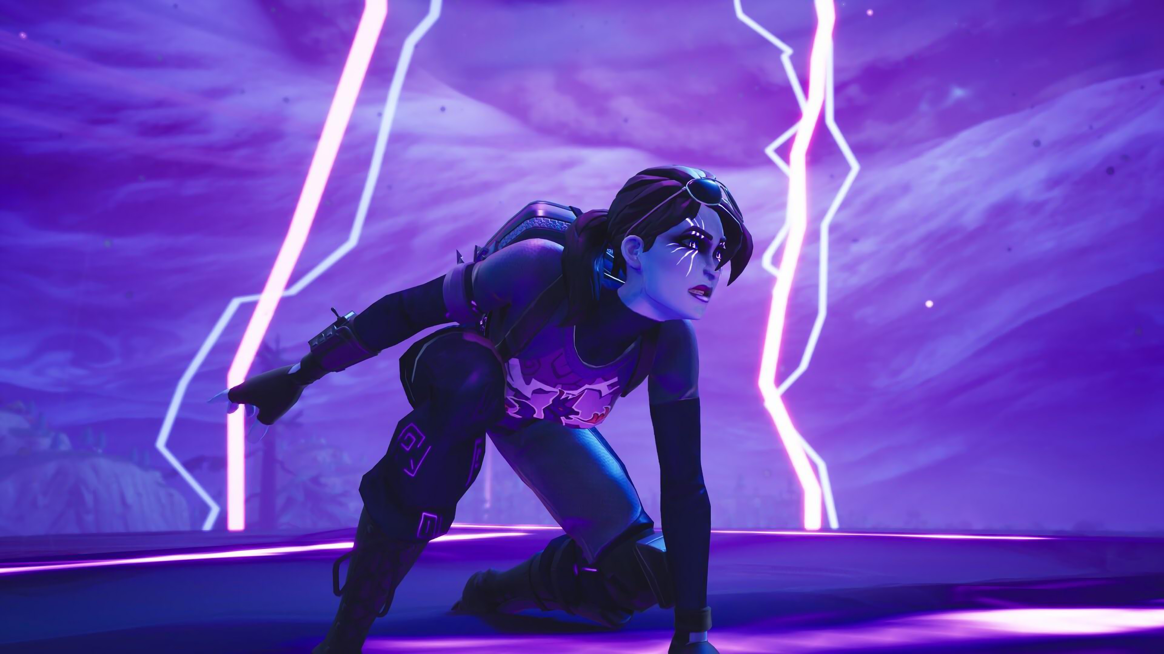 Dark bomber fortnite battle royale k wallpaper