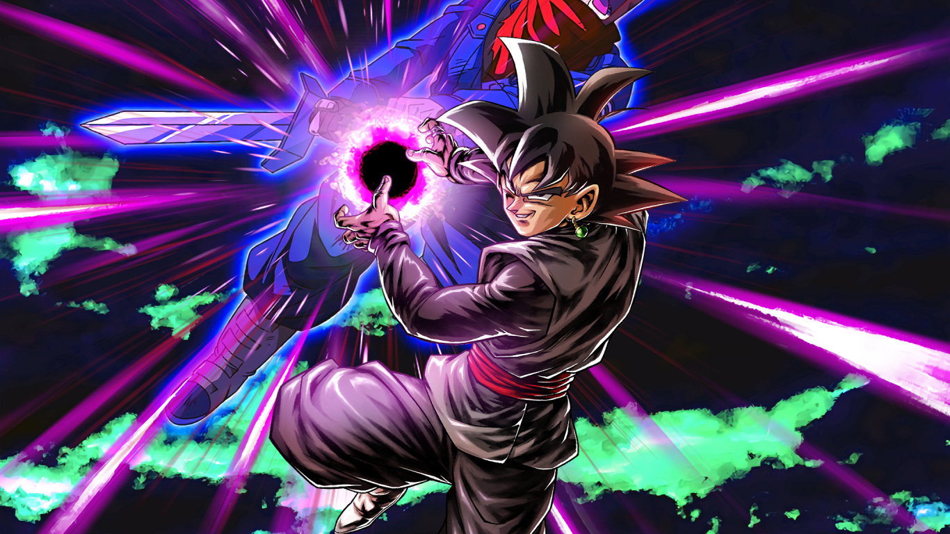 Black goku and trunks dragon ball super anime wallpaper