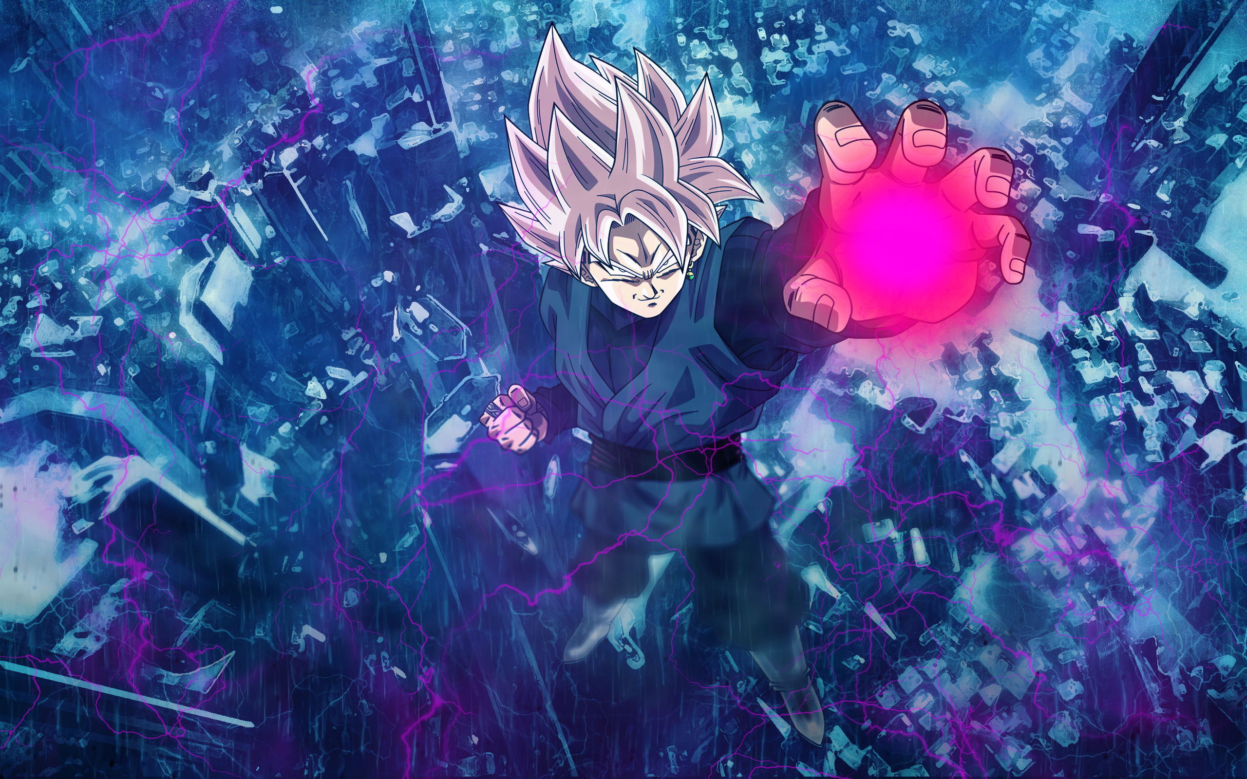 Black goku hd anime k wallpapers images backgrounds photos and pictures