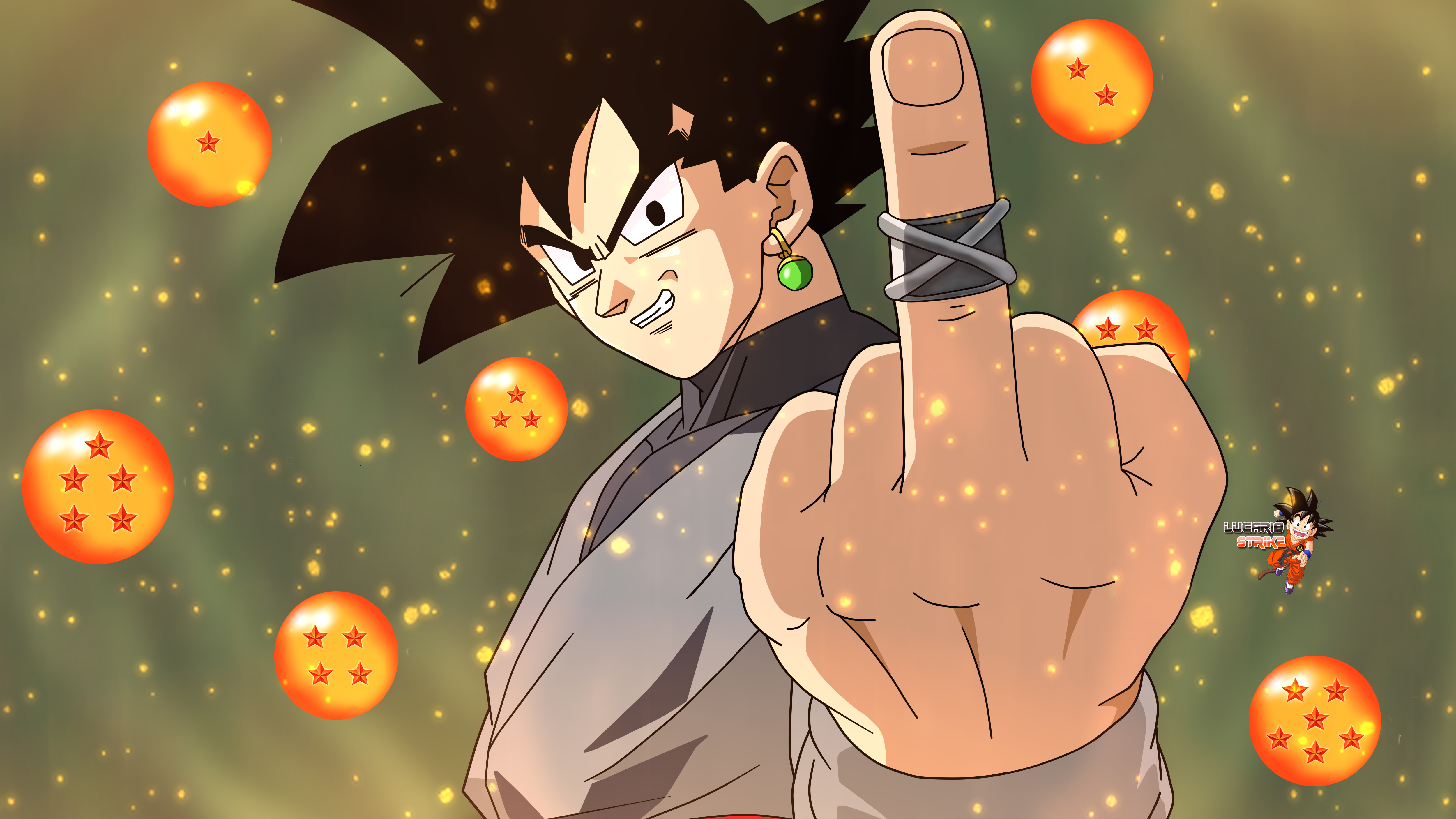 Black goku hd papers and backgrounds