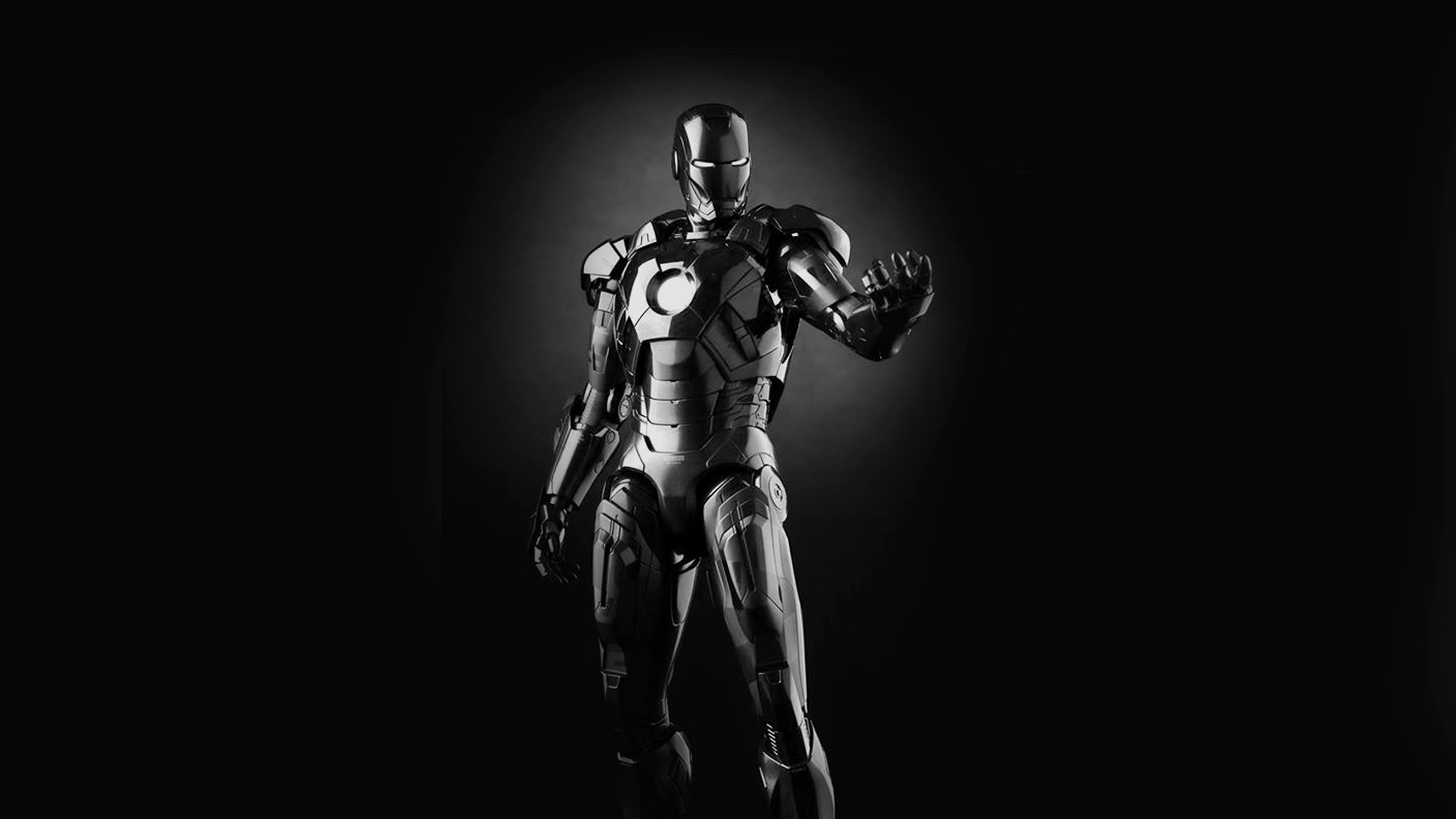 Iron man black desktop wallpapers