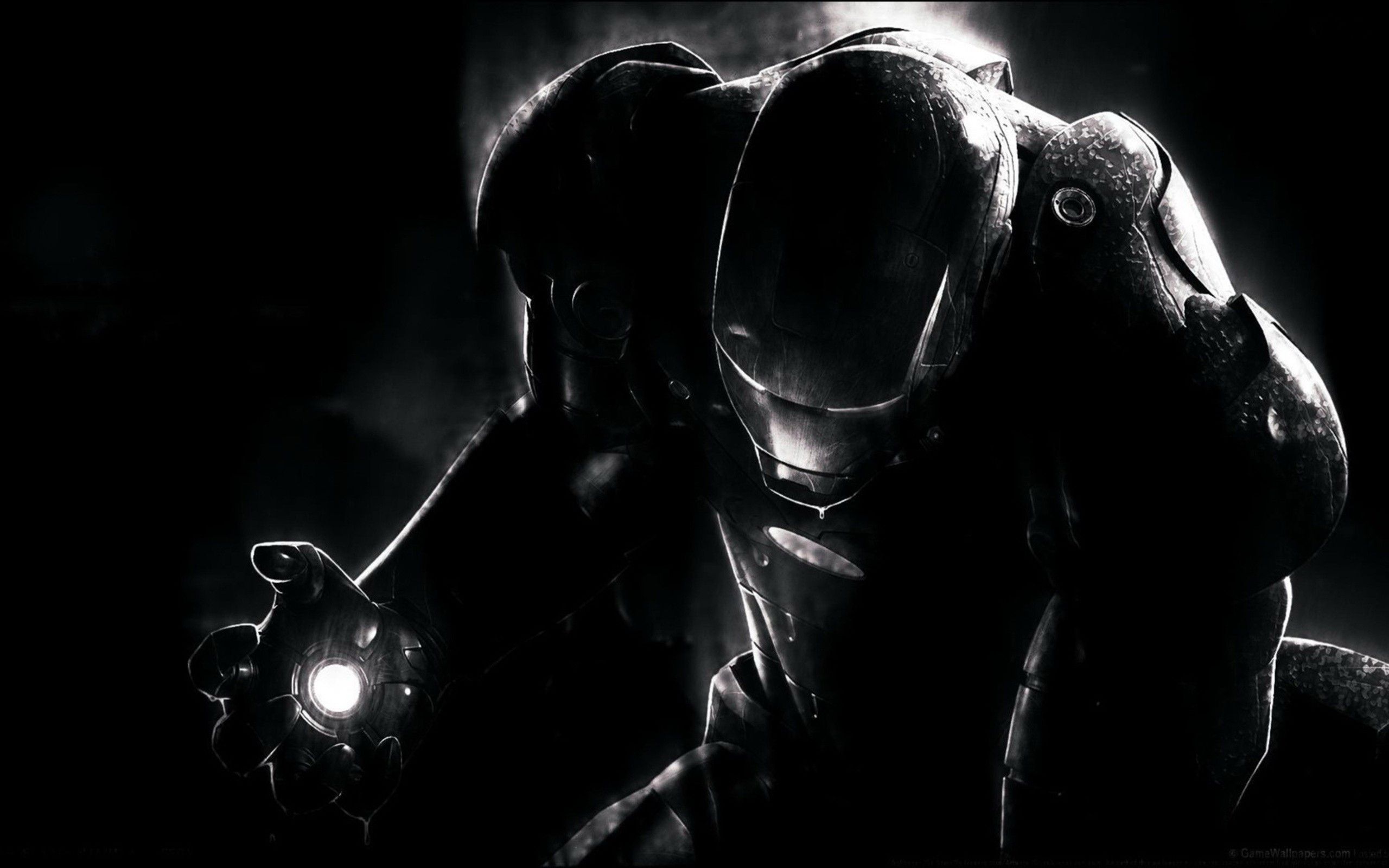 Dark ironman iron man wallpaper iron man hd wallpaper black hd wallpaper