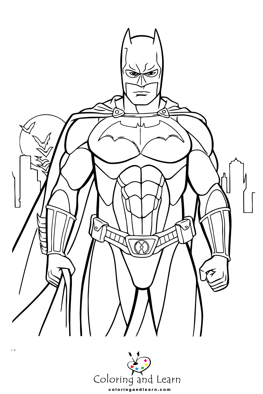 Batman coloring pages