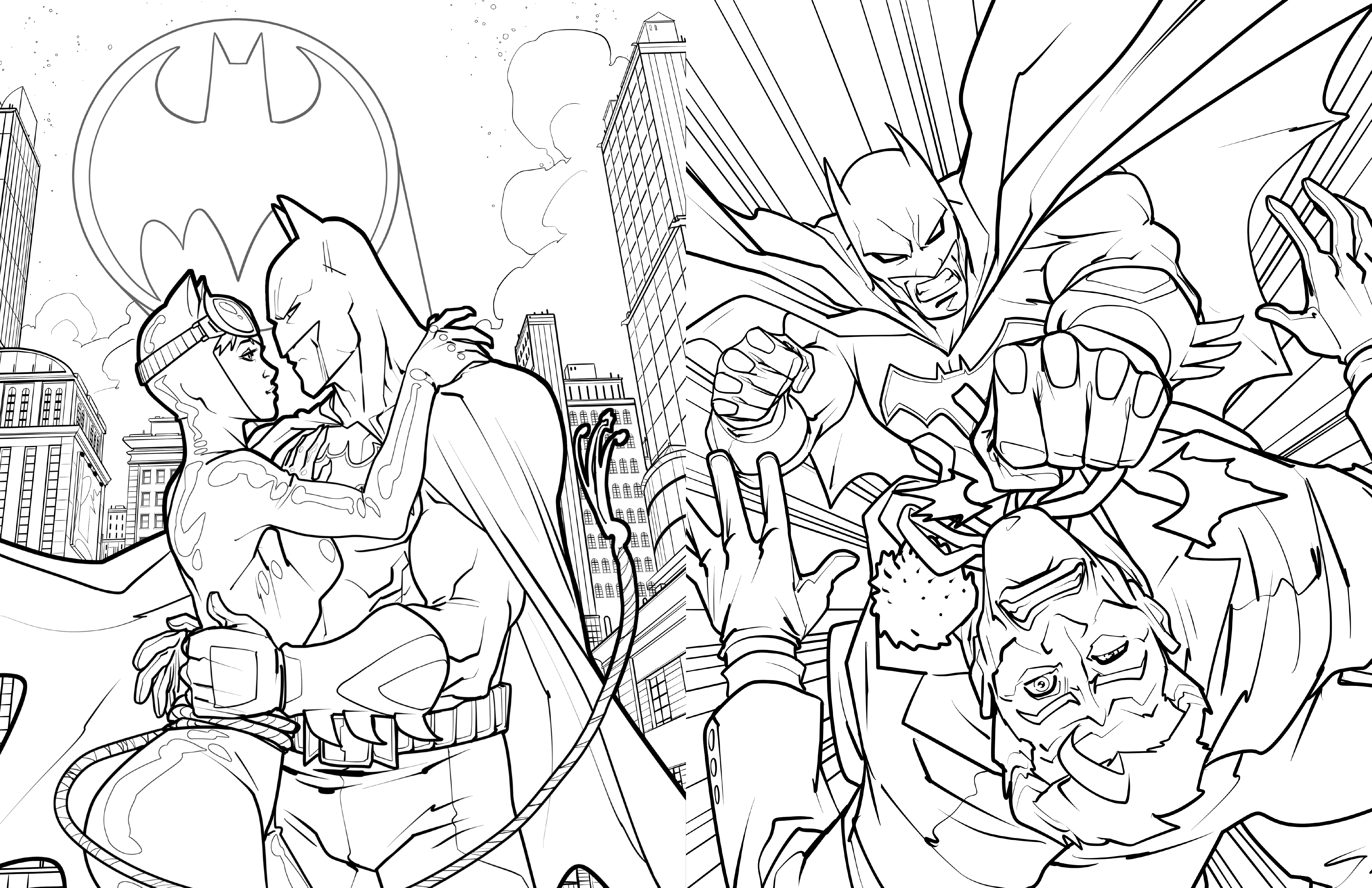 Insight editions announce an official batman coloring book batman news