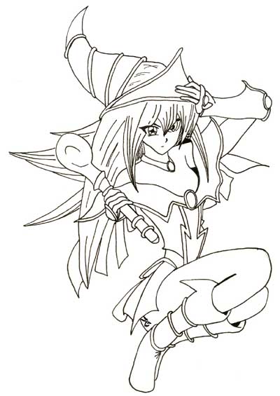 Dark magician girl by disturbed