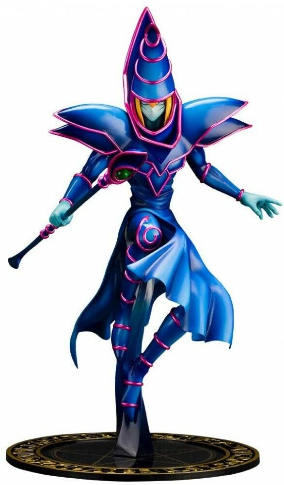 Kotobukiya artfx j yugioh duel monsters black magician pvc figure pp toy