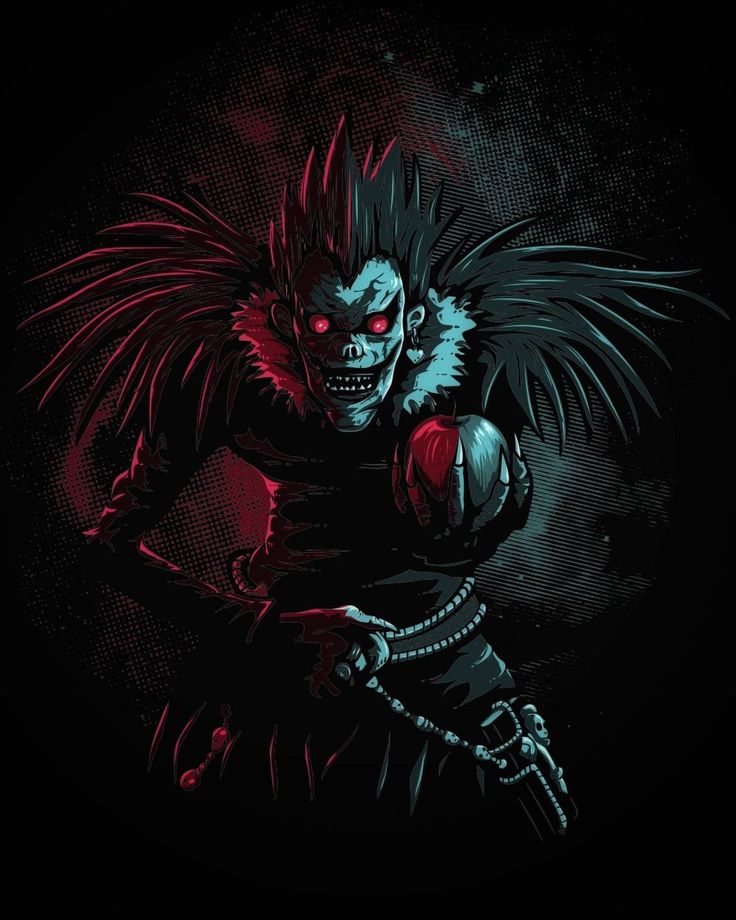 Anime mobile wallpapers on instagram âdeathnote ryuk resolution x download the highest quality version from oâ in anime mobile mobile wallpaper anime