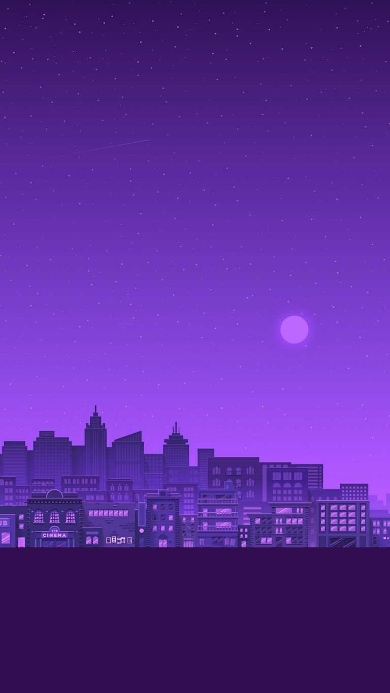 Purple aesthetic wallpaper