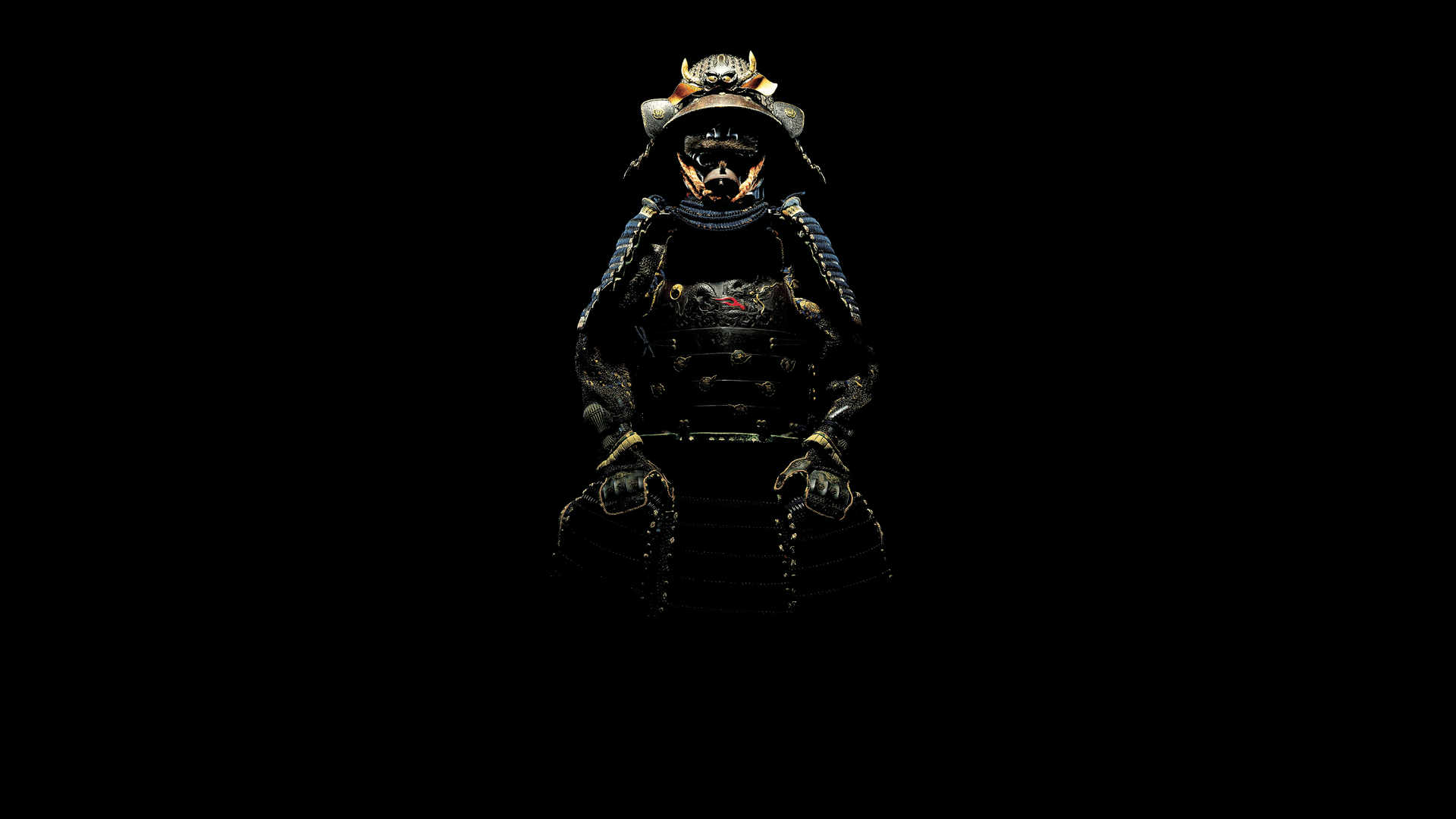 Black samurai art wallpapers