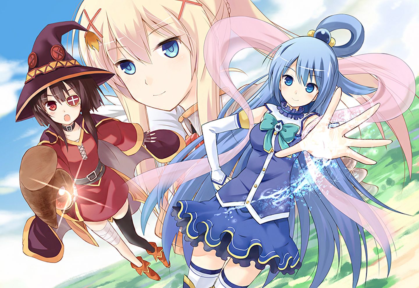 Aqua megumin and darkness puter wallpapers desktop backgrounds x id ããããåãå ãããã ããç æãããäçãççã