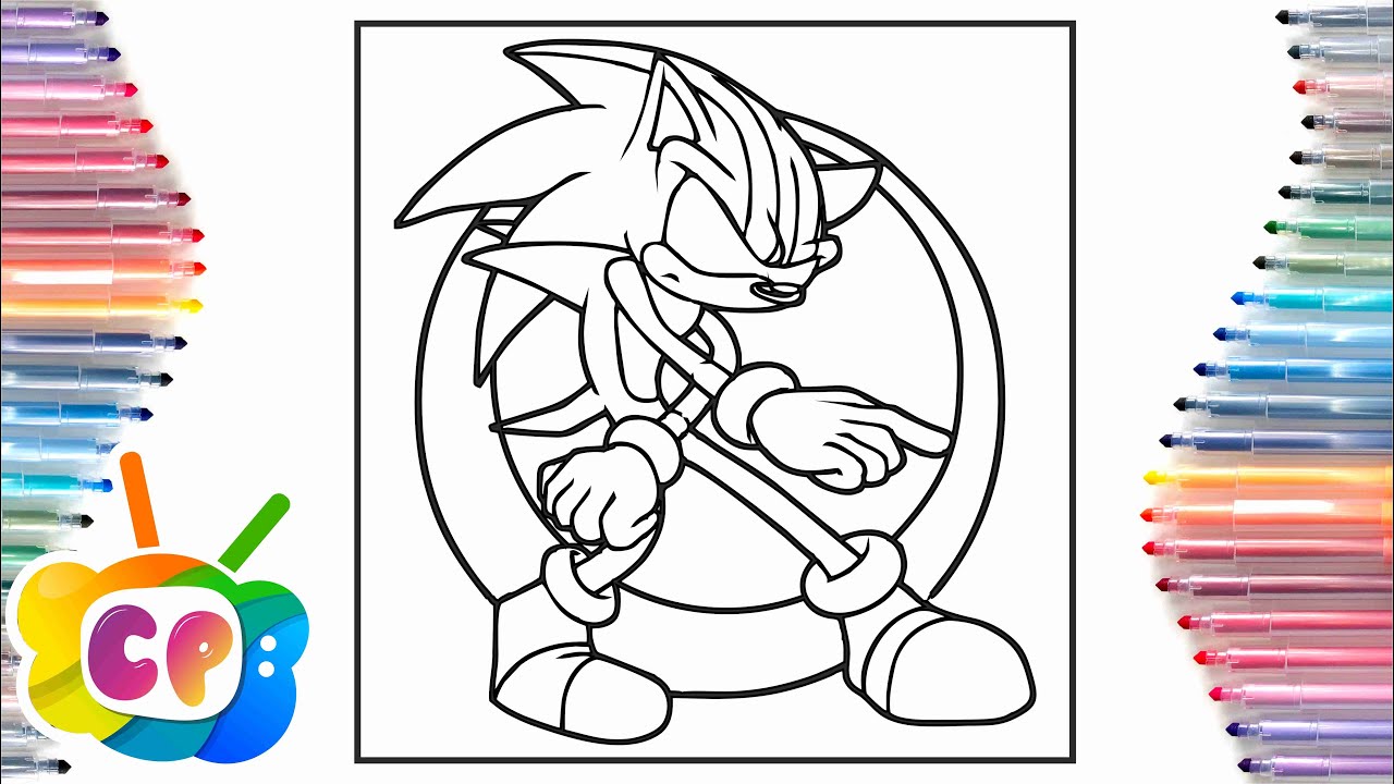 Darkspine sonic coloring pages sonic forces