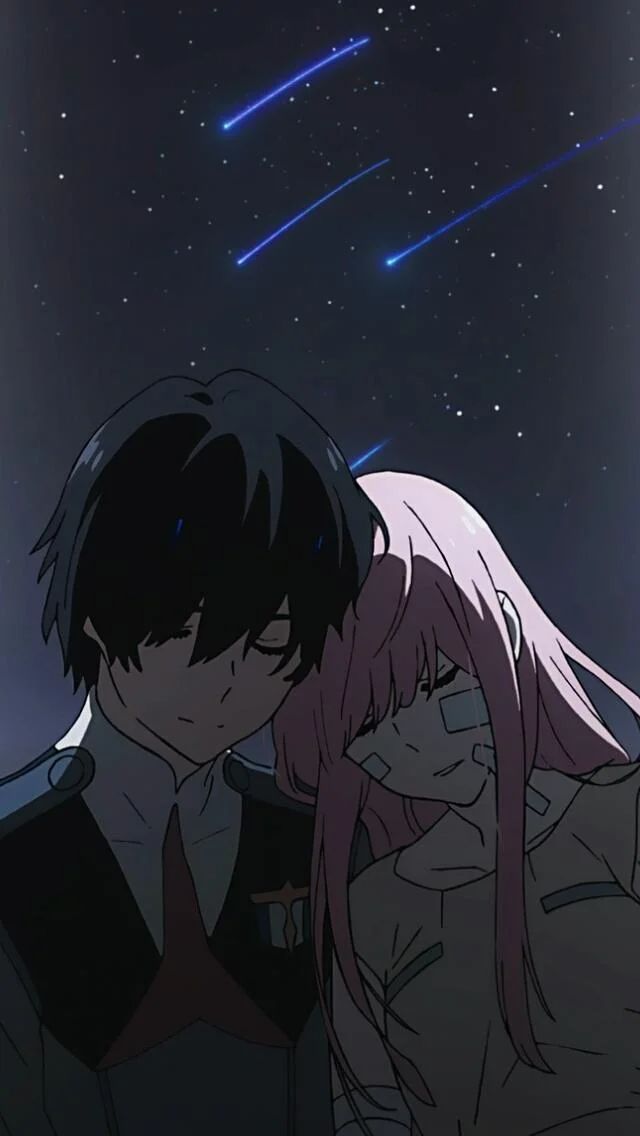 Hiro and zero wallpaper darlinginthefranxx anime romance aesthetic anime darling in the franxx