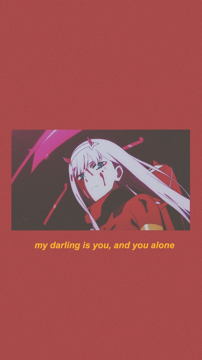 Zero two wallpaper darling in the franxx anime films aesthetic anime