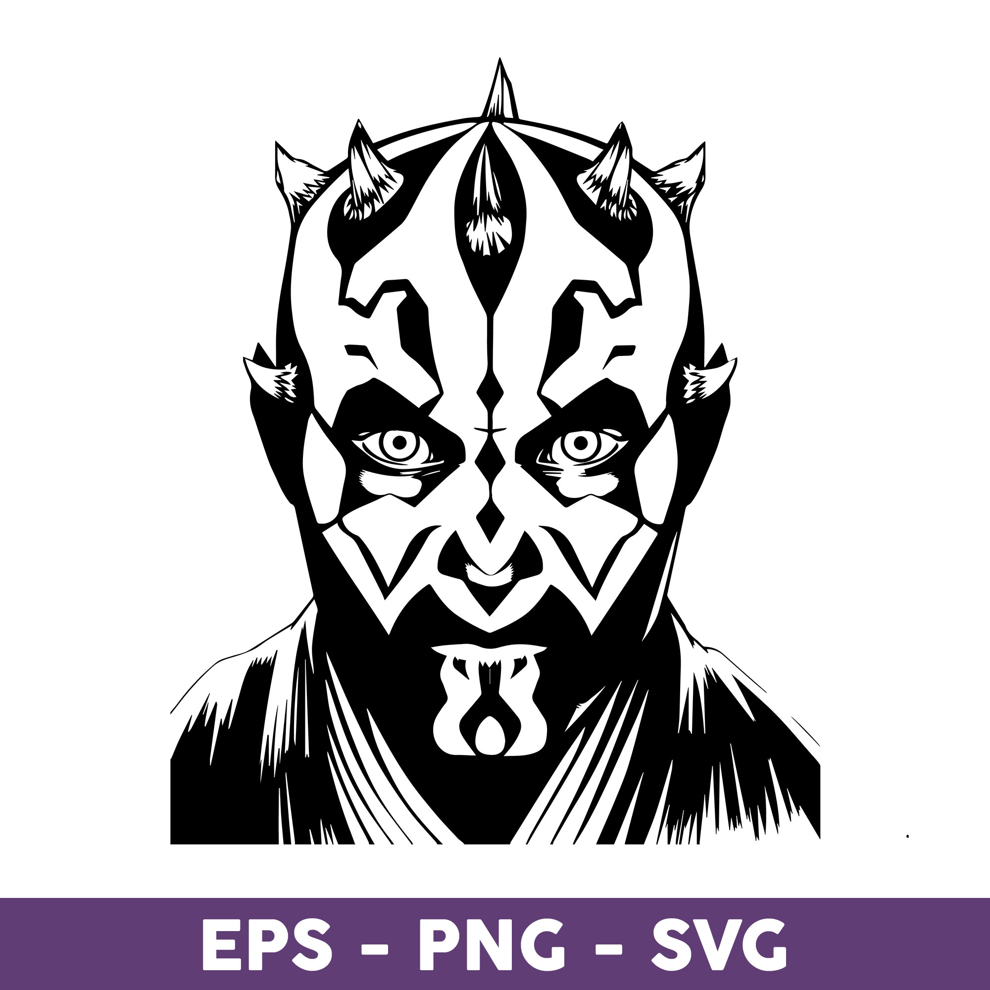 Darth maul svg darth maul png star wars svg yoda svg bab