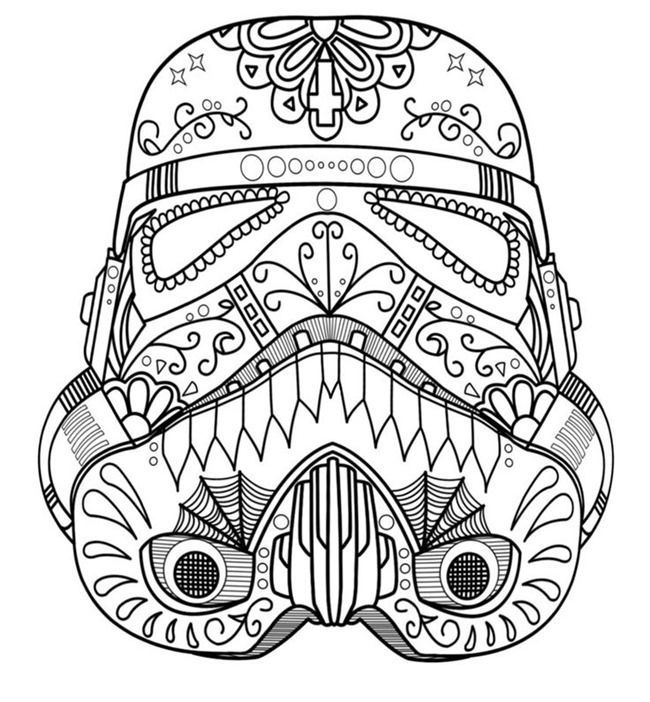 Darth vader coloring pages