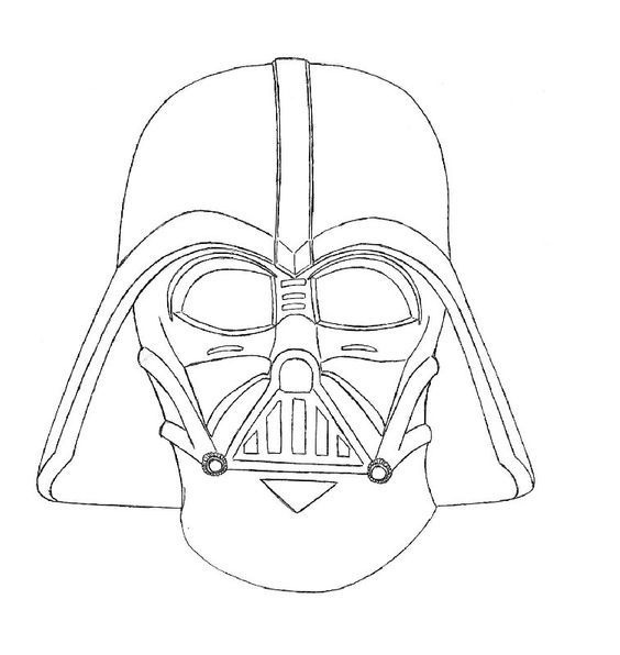 Darth vader coloring pages