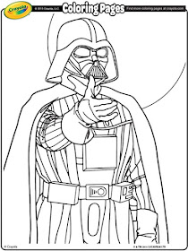 Mommy blog expert free star wars crayola coloring pages darth vader rd