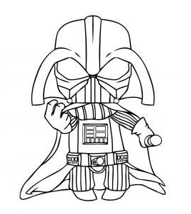 How to draw chibi darth vader step coloring pages disney coloring pages chibi drawings