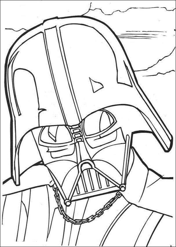 Darth vader coloring pages