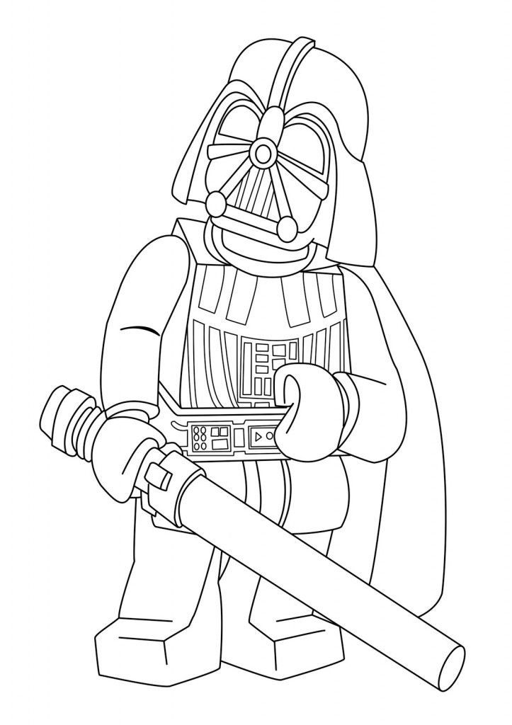 Darth vader coloring pages