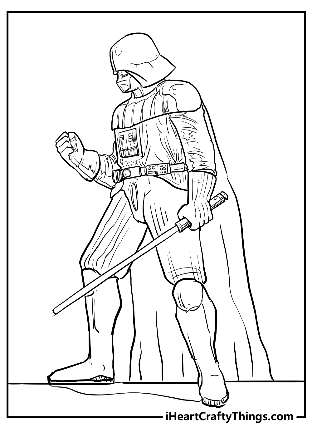 Printable darth vader coloring pages updated