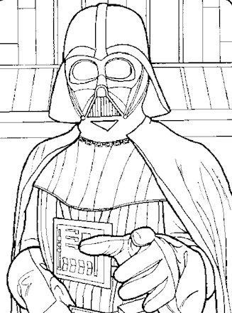 Star wars coloring page