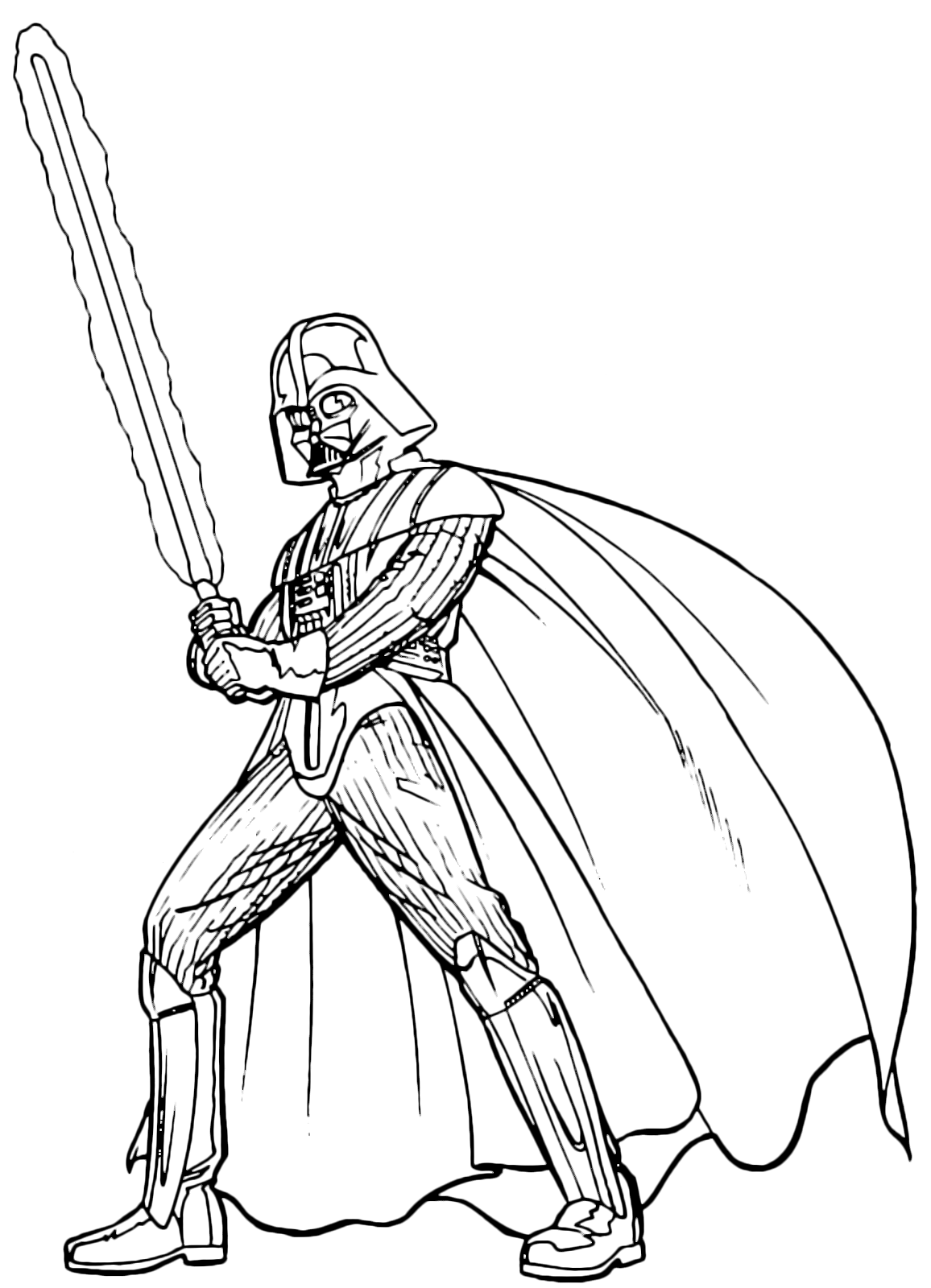 Darth vader coloring pages pdf