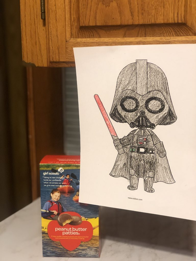 Star wars free printable coloring book