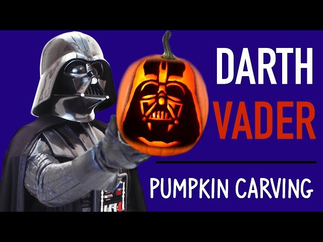 Pupkin carving darth vader star wars pupkin carving ideas