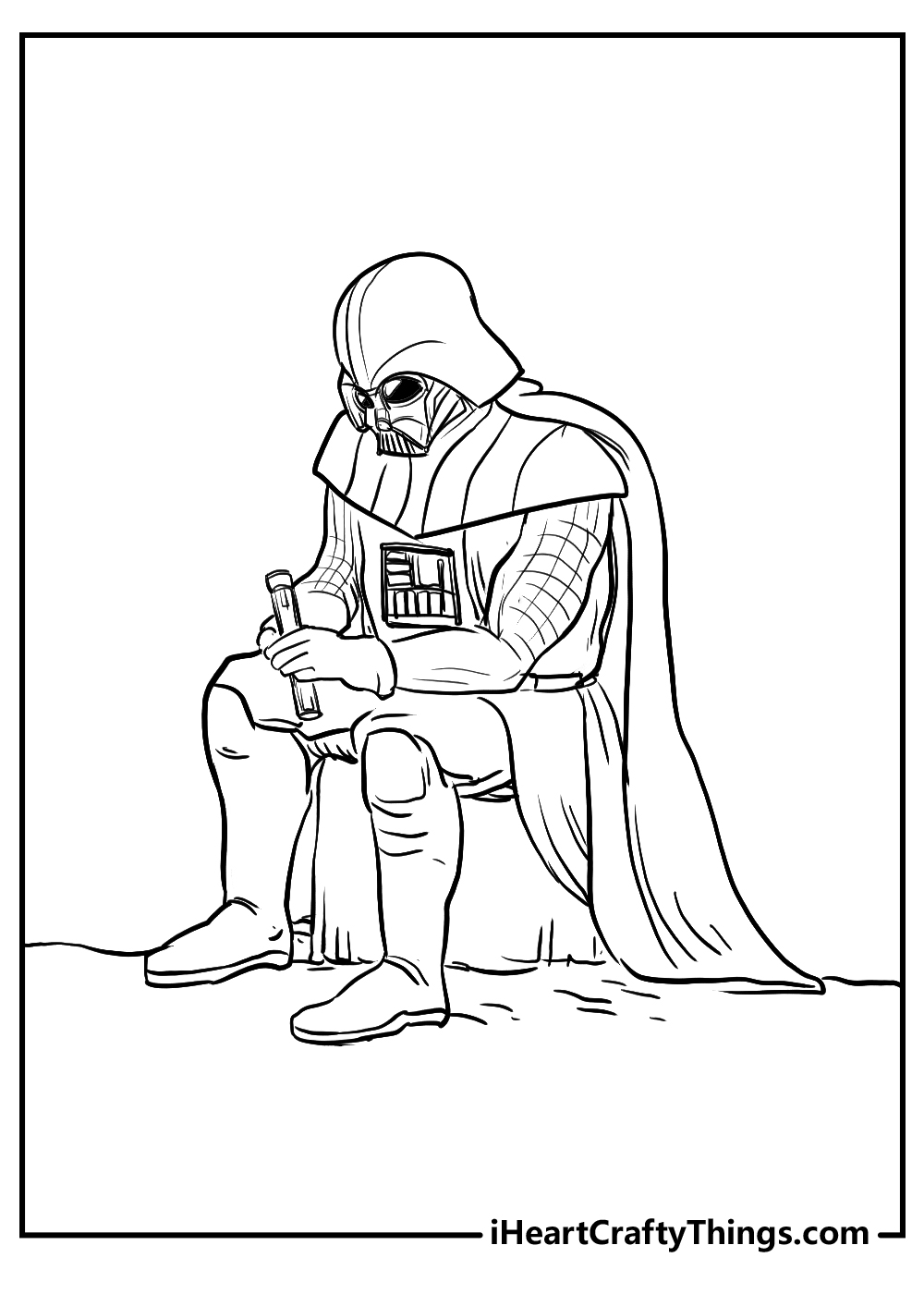 Printable darth vader coloring pages updated