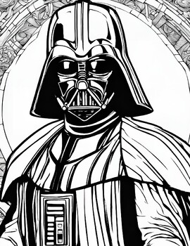 Free star wars darth vader coloring pages early finishers coloring activities