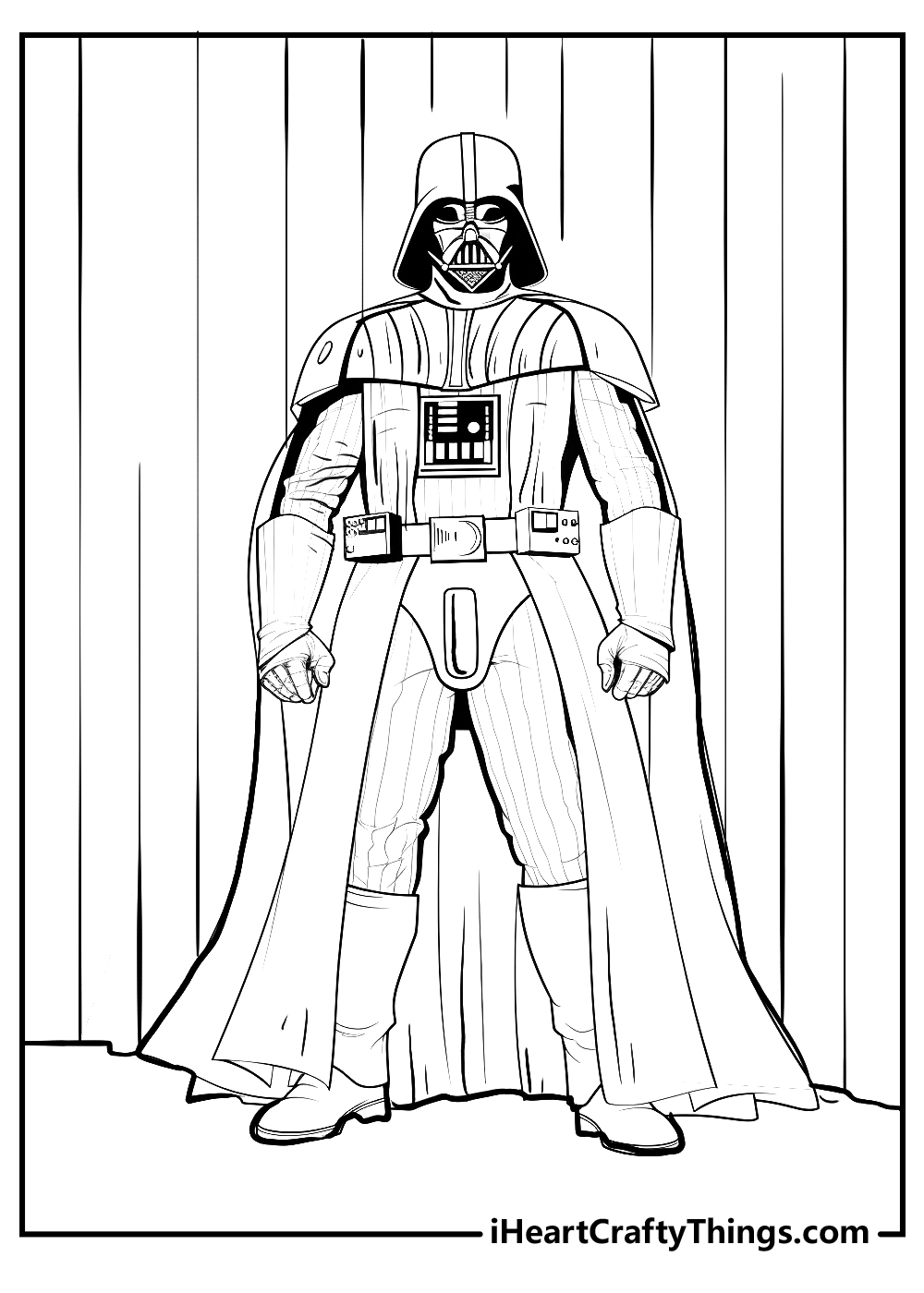 Printable darth vader coloring pages updated