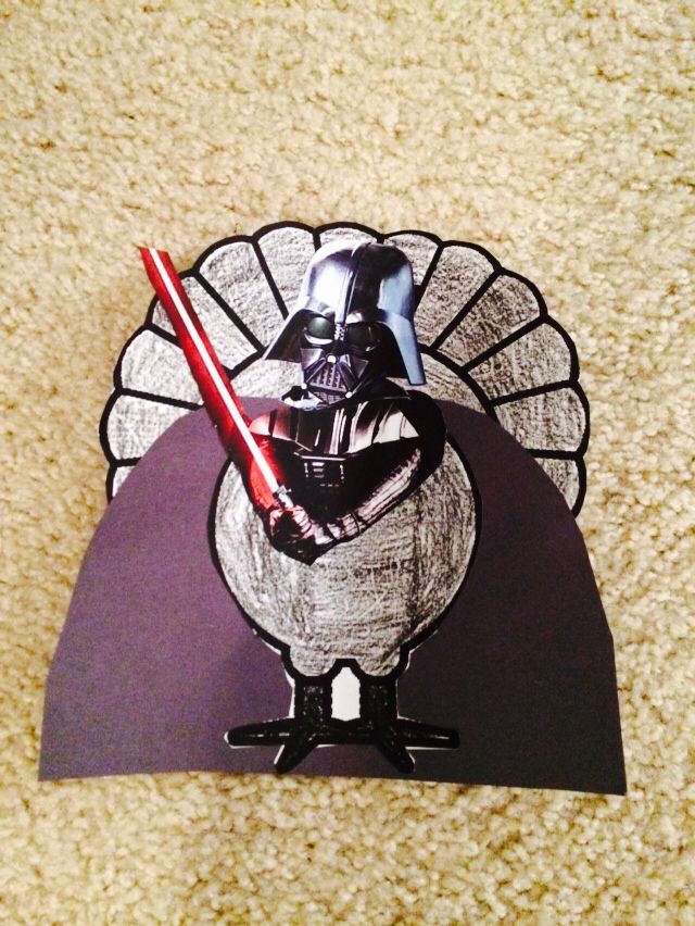 Star wars darth vader disguise a turkey turkey disguise project turkey disguise turkey project