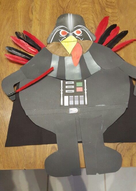 Darth gobble darth vader turkey disguise turkey disguise turkey art projects turkey art