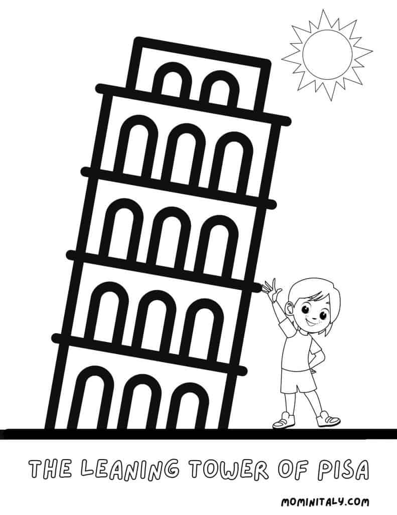 Italy coloring pages