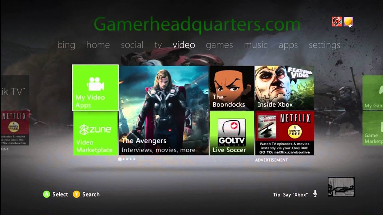 How to put custom xbox dashboard background