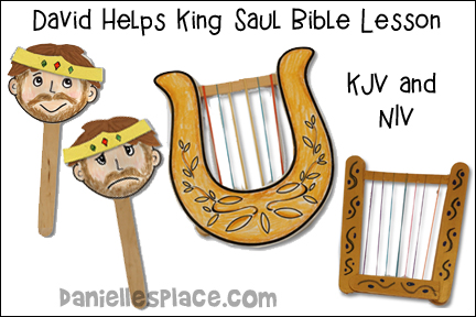 David helps king saul bible lesson