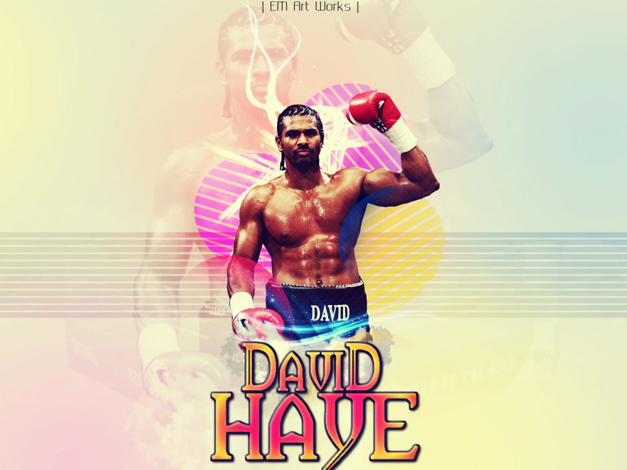 David haye wallpaper by emartworks on