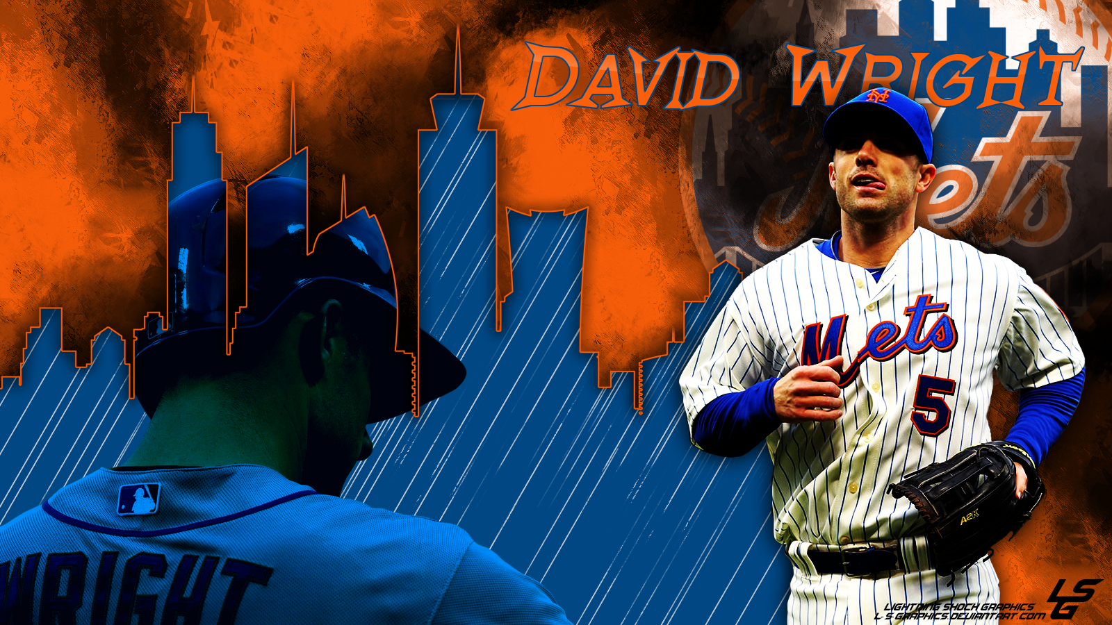 David wright desktop wallpaper by l