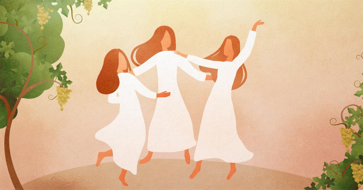 The dancing maidens of jerusalem