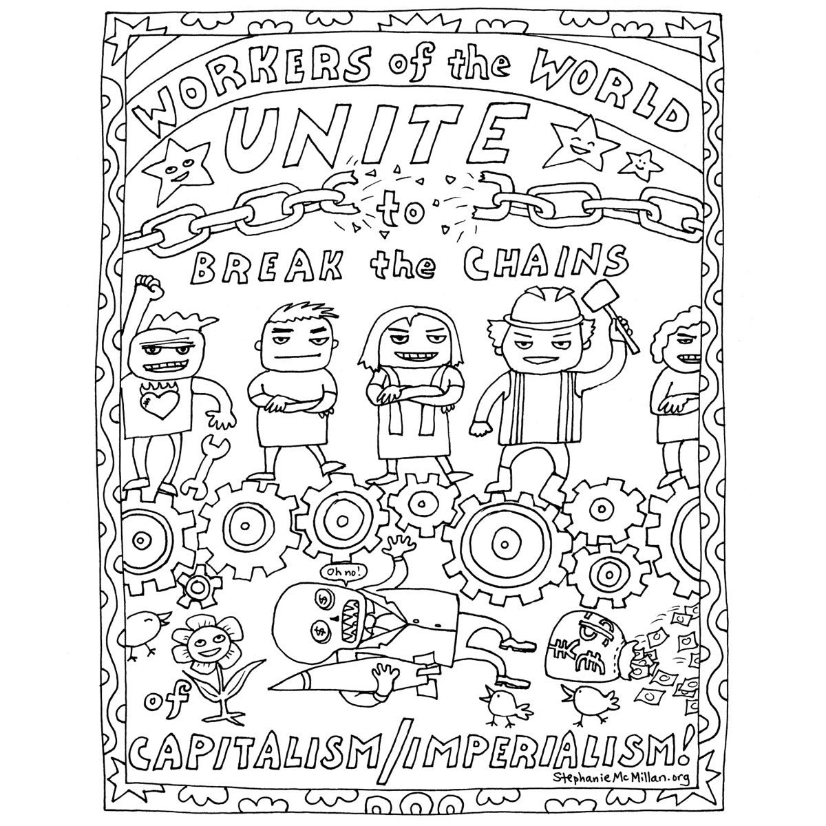 Break the chains print it yourself â stephanie mcmillan