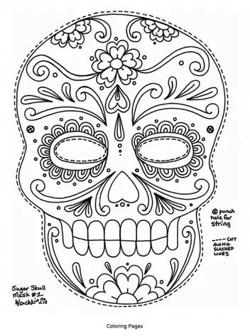 Day of the dead printables