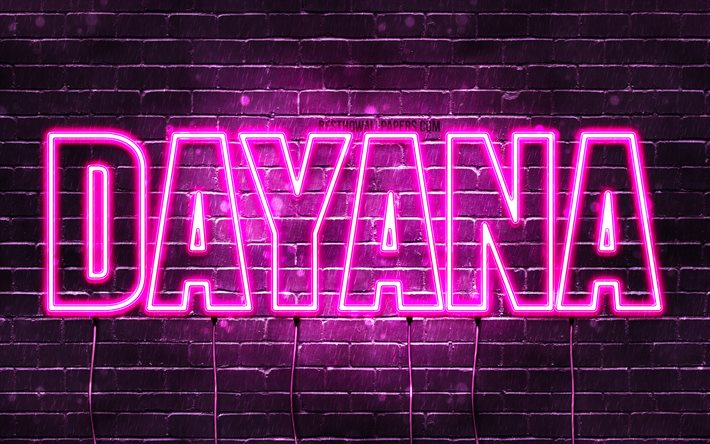 Download wallpapers dayana k wallpapers with names female names dayana name purple neon lights horizontal text picture with dayana name for desktop free pictures for desktop free