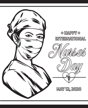 Nurses week coloring pages â senior living media