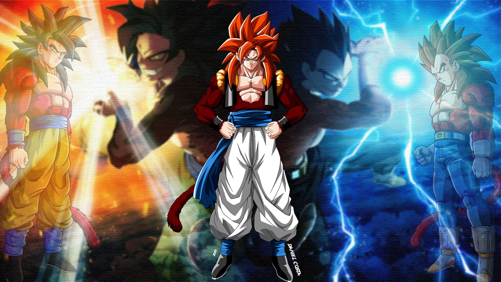 Dragon ball dragon ball gt gogeta son goku vegeta p wallpaper hdwallpaper desktop dragon ball gt dragon ball goku