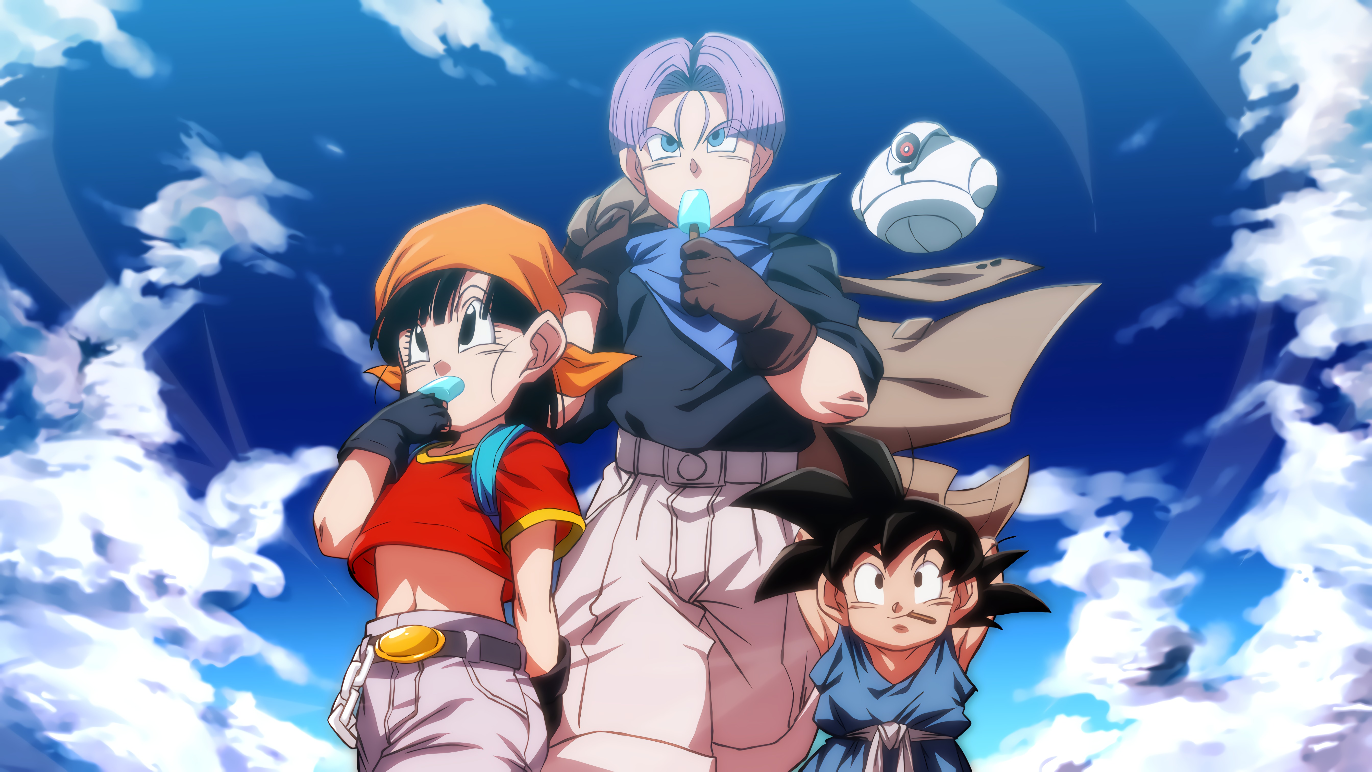 Dragon ball gt k ultra hd paper