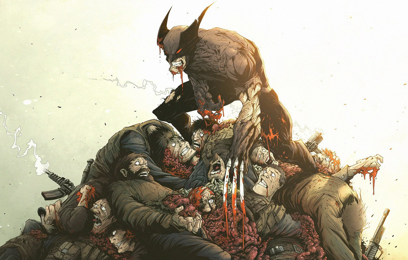 Wallpaper wolverine marvel dead bodies images for desktop section ñððñðññððºð