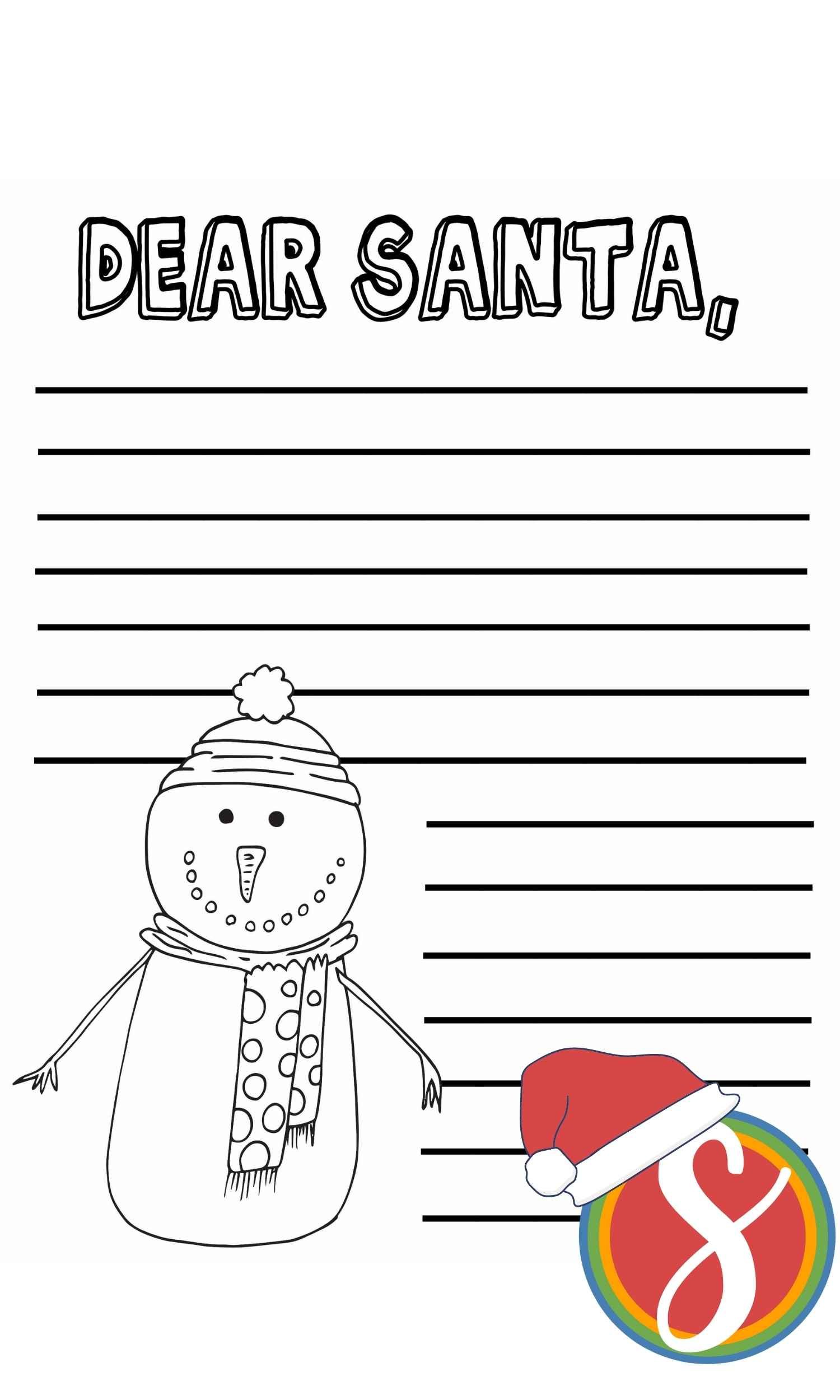 Free santa claus coloring pages â stevie doodles