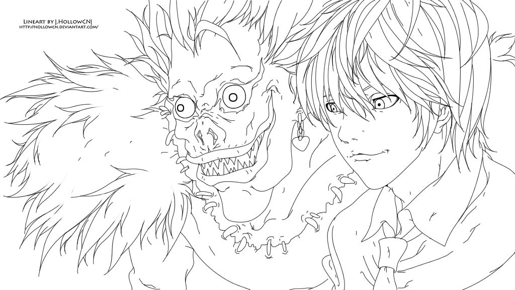 Death note by hollowcn on